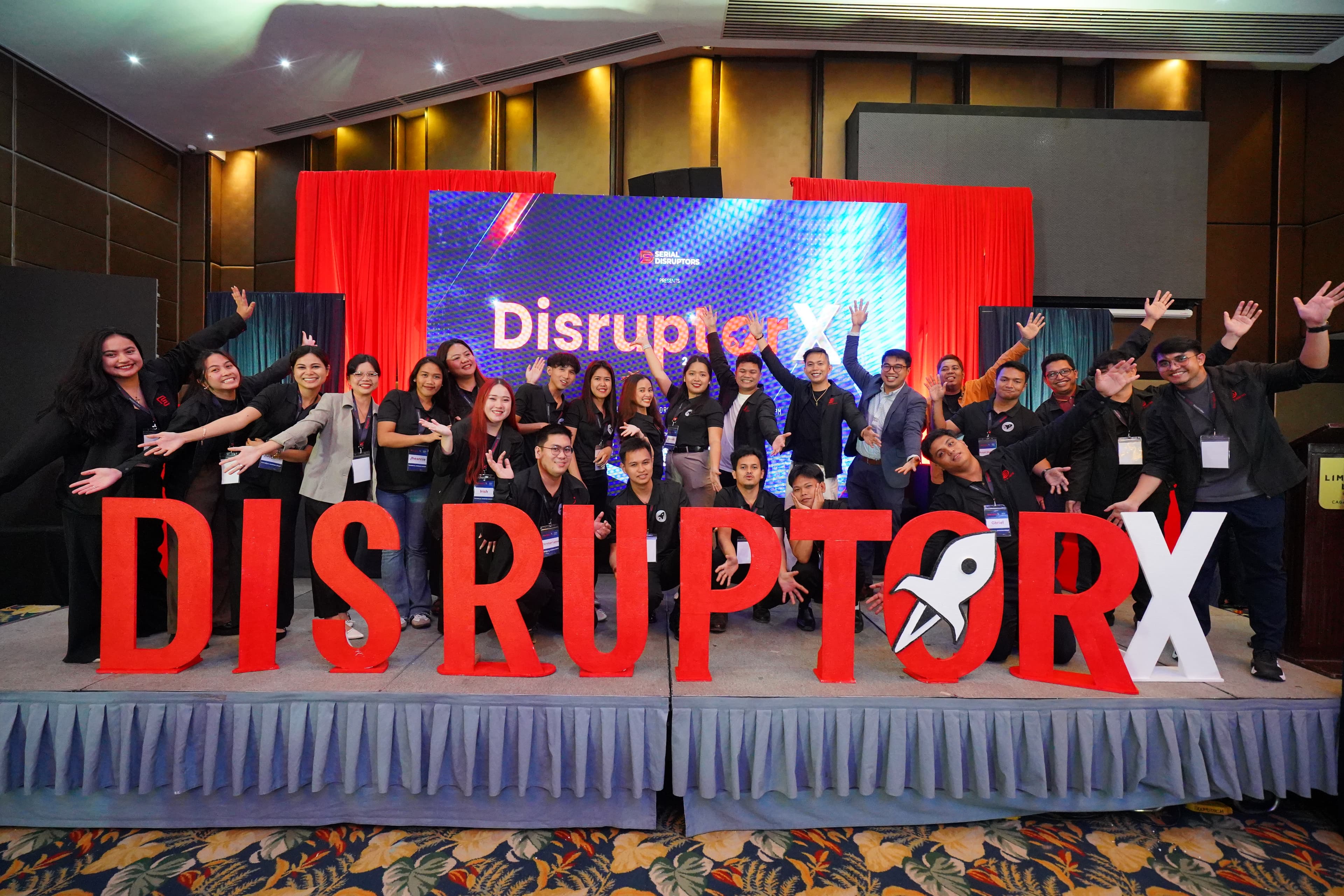 DisruptorX grand finale stage