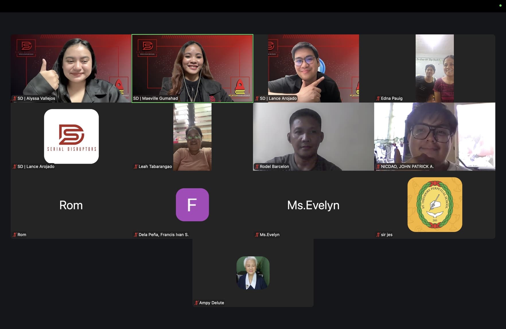 Serial Disruptors Conducts Virtual Digital Marketing Training for St. Theodore Perpetual School