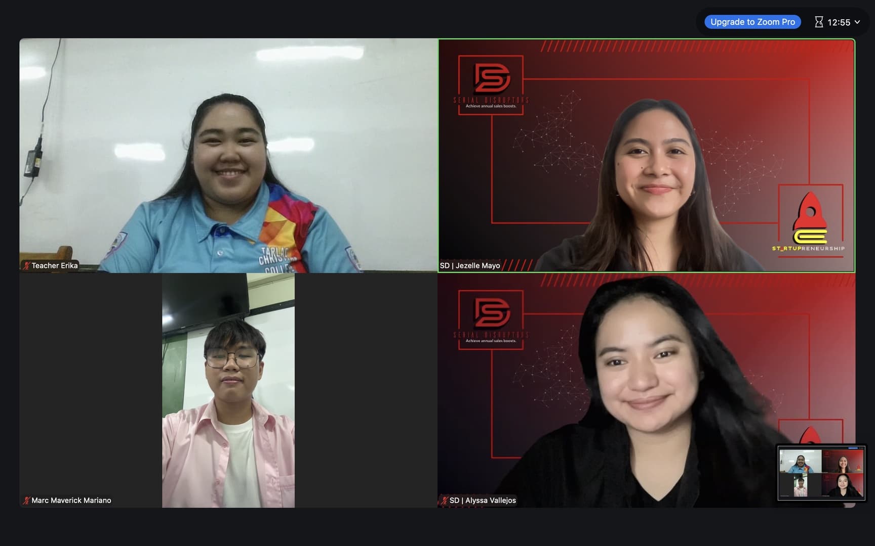 Serial Disruptors Conducts Virtual Teacher Training for Tarlac Christian College