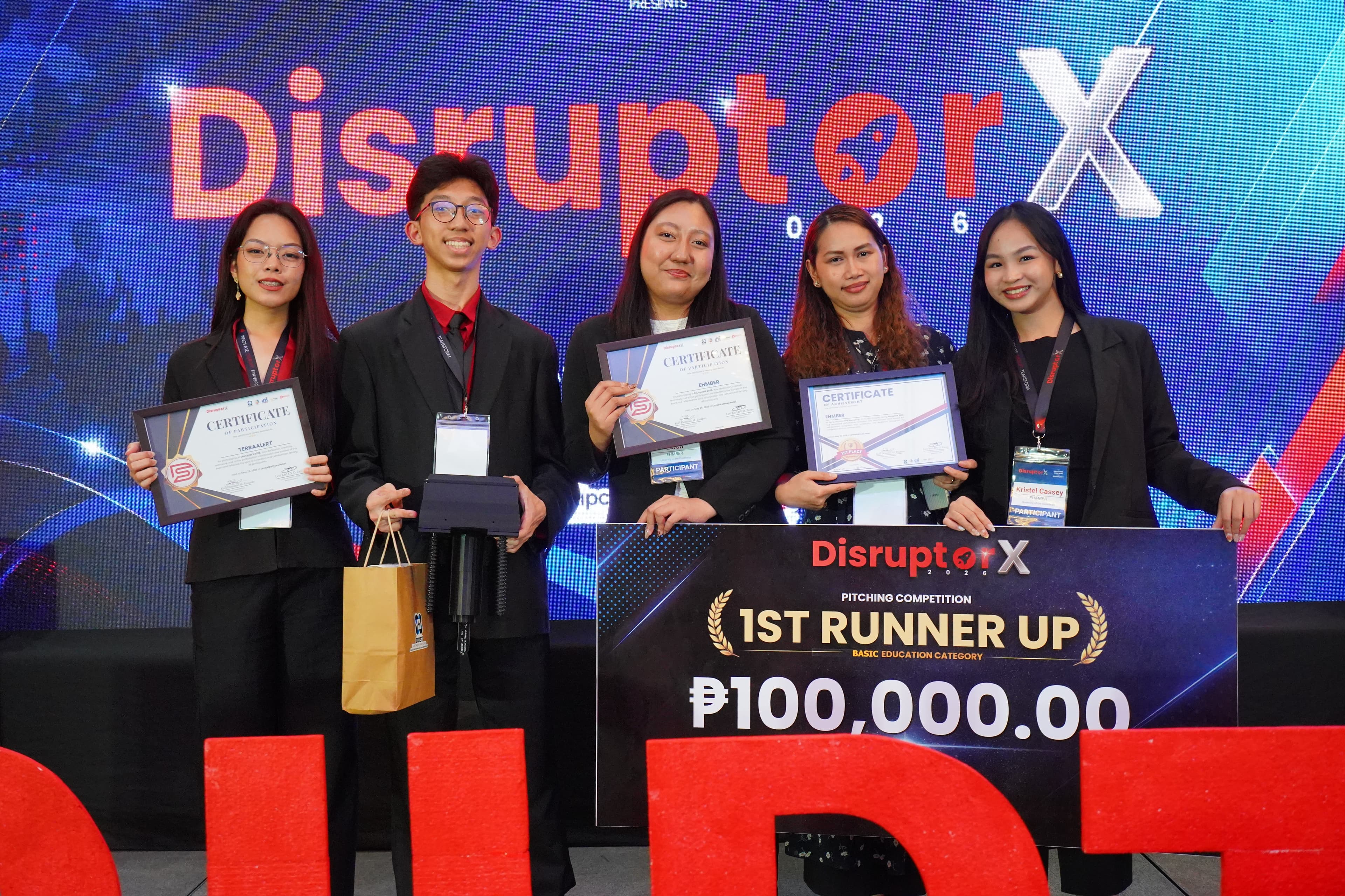 DisruptorX winners