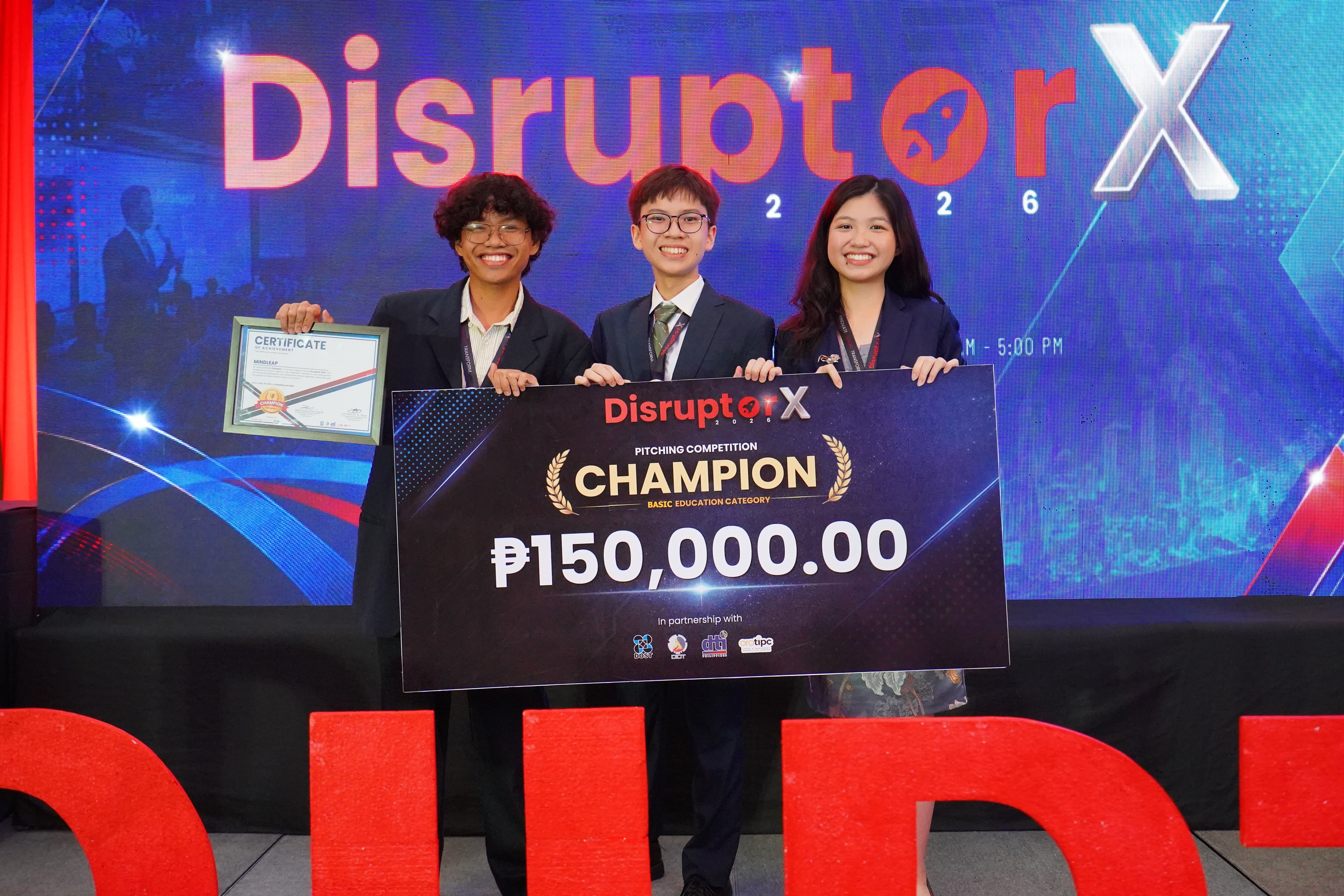 DisruptorX winners