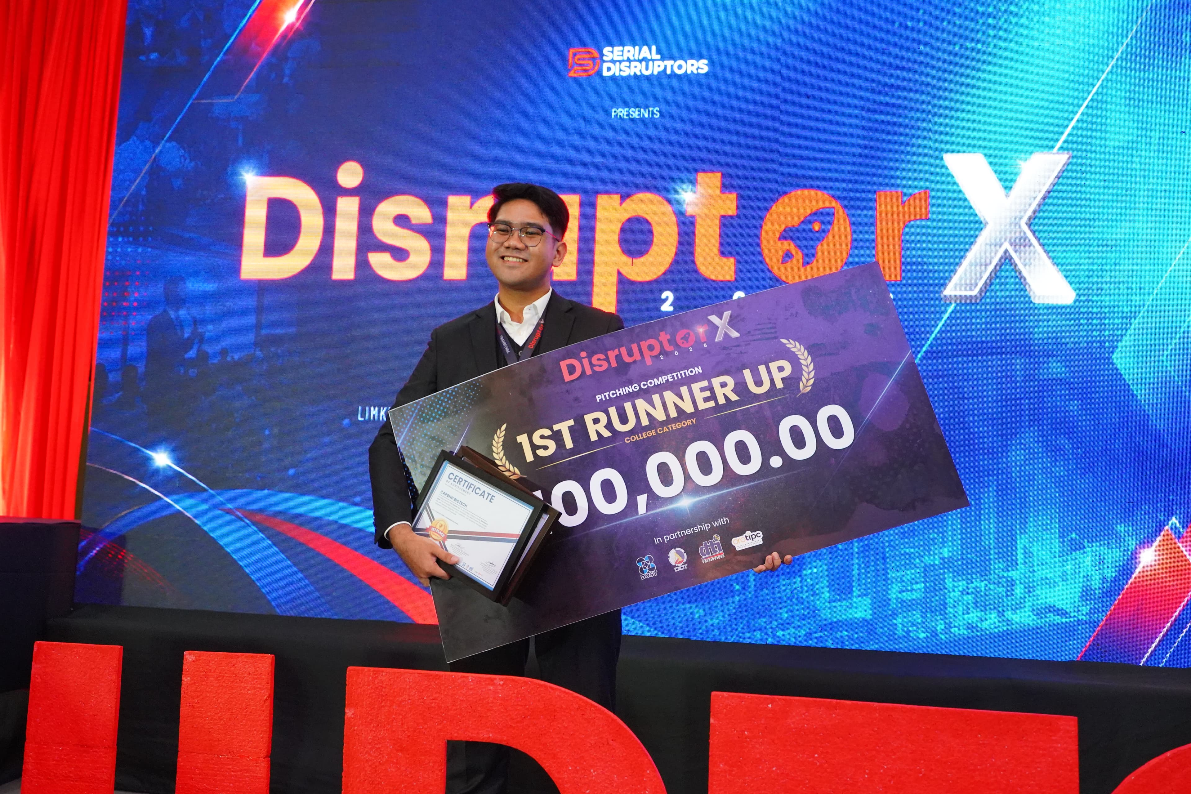 DisruptorX winners