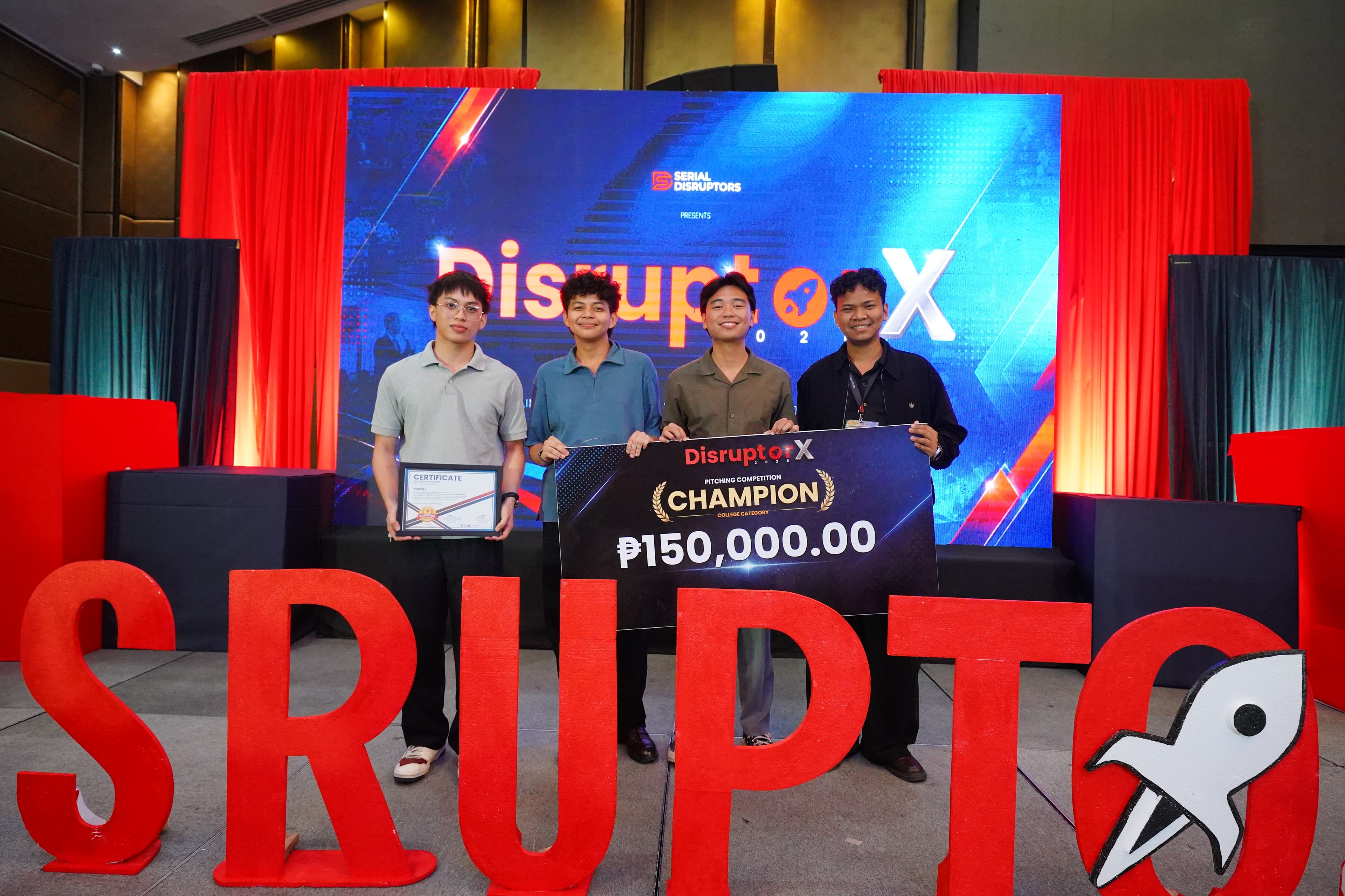 DisruptorX winners