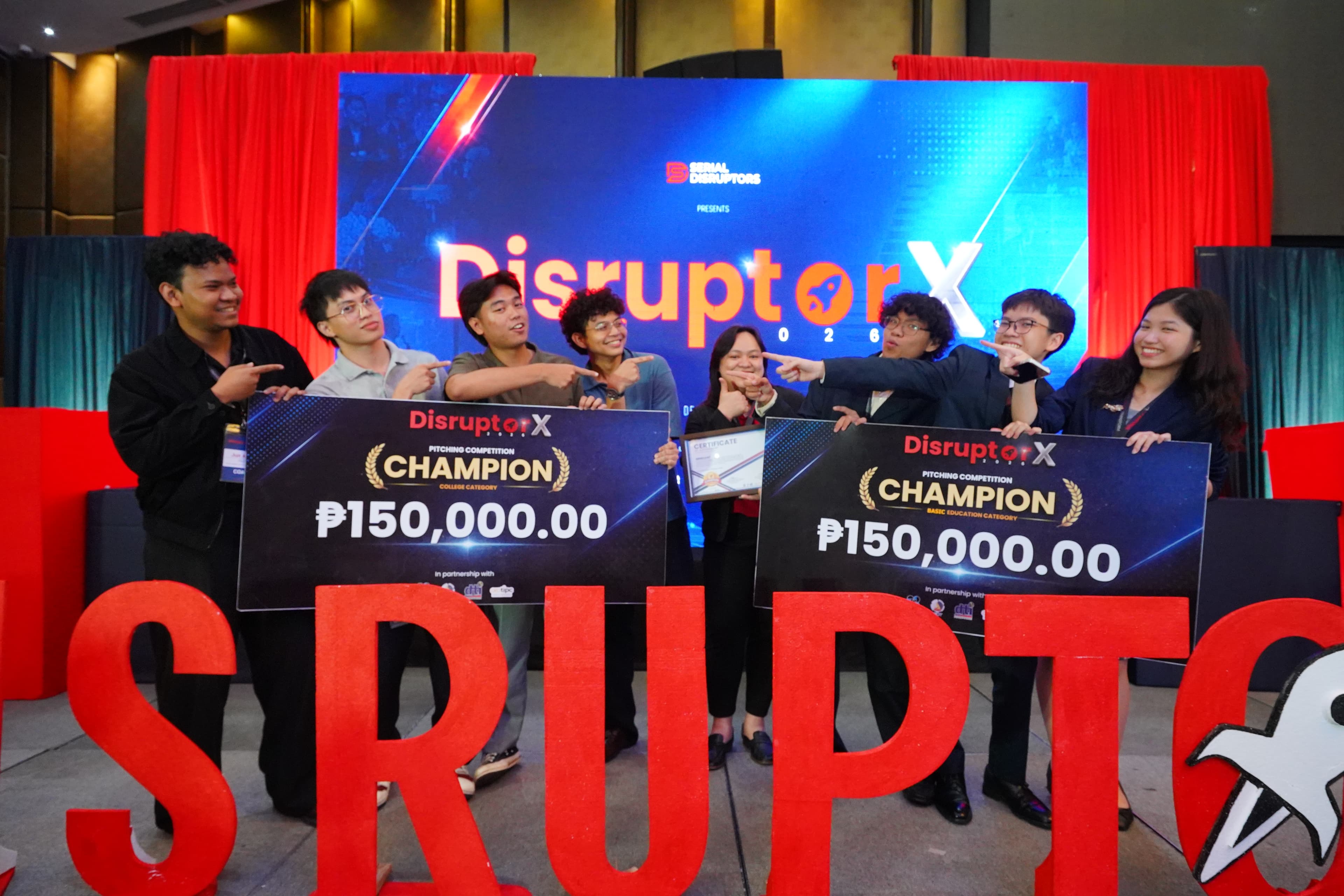 DisruptorX winners